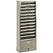 Time Card Holder Rack, Metal, Commander Model 163H, Hold 12 Cards-Gray