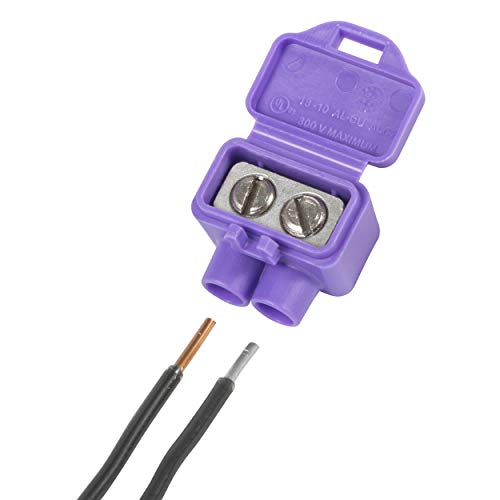 Conector de cable AlumiConn morado King Innovation 95015 para terminales eléctricos 6
