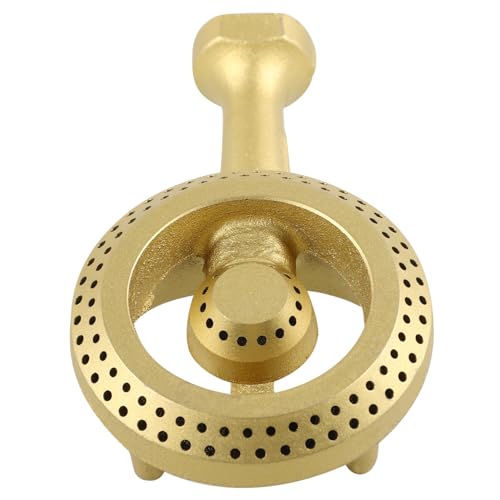 Brûleur à gaz fonte dorée de cuisinière pour une diffusion thermique stable