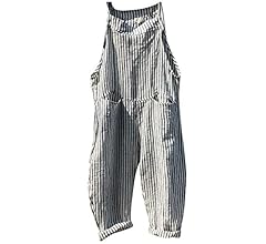 Damen Latzhose Batik Oversize - Weite Sommer Overall Mit Taschen