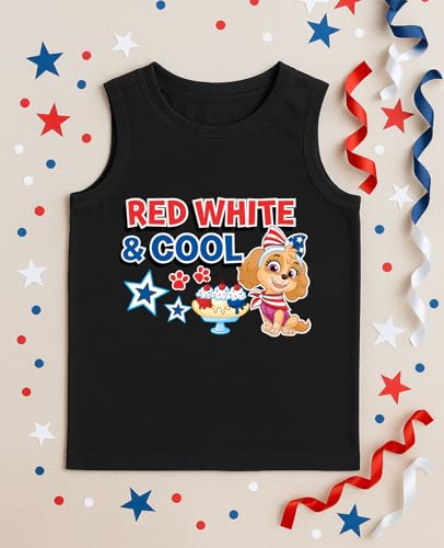 Image of Skye Birthday Girl Tank Top | 2nd 3rd 4th 5th Birthday Gift for Toddler Paw Patrol Fans - Summer Sleeveless Shirt
