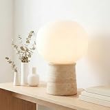 Brightech Neptune Travertine Lamp
