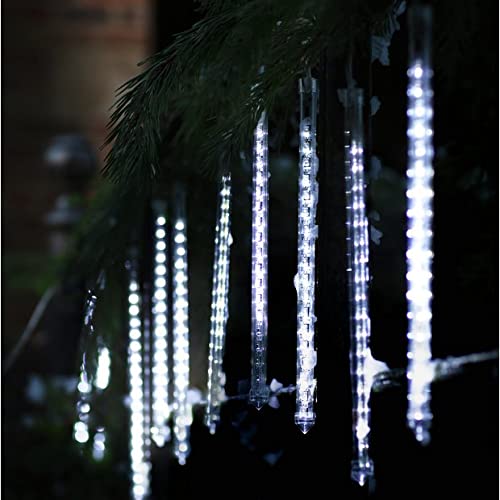 HQ Power XML15 LED Snowfall Effect Icicle Light Christmas Lighting Xmas 10 Tubes