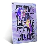 Displate Metal Poster VALORANT VALORANT Agent Clove Purple Bedroom Decor Wall Art Magnetic Posters 12.6 x 17.7 inch
