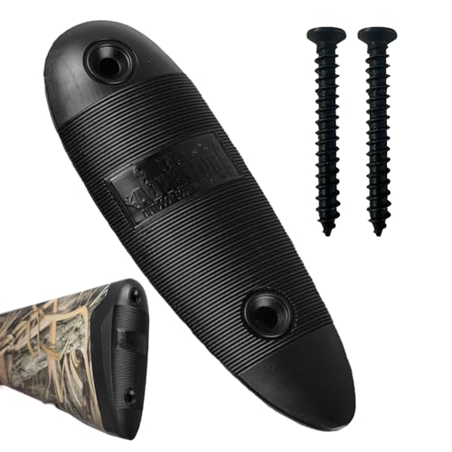Nouiseuns Universal Anti-Skid Rubber Buttstock Pad for Hunting and Shooting, Fits Most Rifles, Effectively Cushions and Reduces Recoil