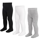 LAETBBE Baby Mädchen Strumpfhose Jungen Baumwolle Kinderstrumpfhose Kinder Strumpfhosen Warme Strümpfe Leggings für Mädchen 2-4 Jahre.