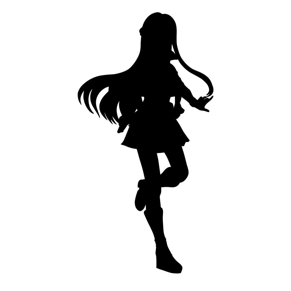 Furyu Sword Art Online the Movie Progressive Aria of a Starless Night statuette PVC SSS Asuna 21 cm, White