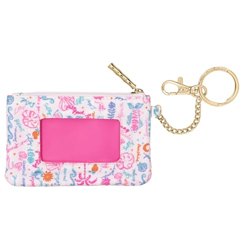 Lilly Pulitzer ID Holder Wallet, Wallet with Zip Close, Cute Card and ID Case for Women (Summer Serenade)2