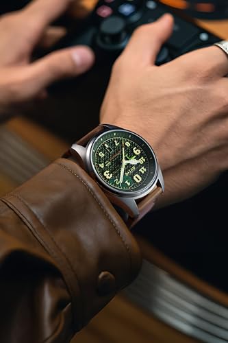 AVI-8 Hawker Hurricane Clowes montre automatique 46mm Capcom 1942