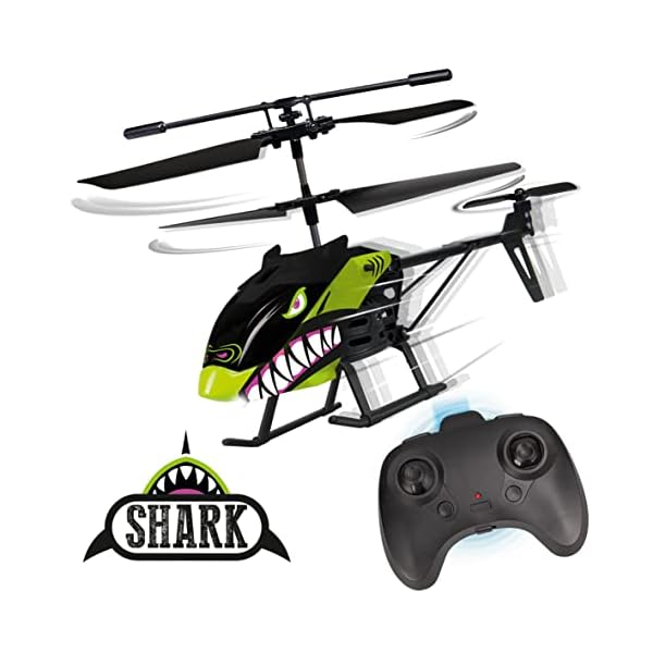 Xtrem Raiders - Hubschrauber Ferngesteuert Kinder Shark, Rc Hubschrauber 8 Jahre Oder Mehr, Helikopter Ferngesteuert, Ferngesteuerter Hubschrauber, GrÃ¼n – Bild 4