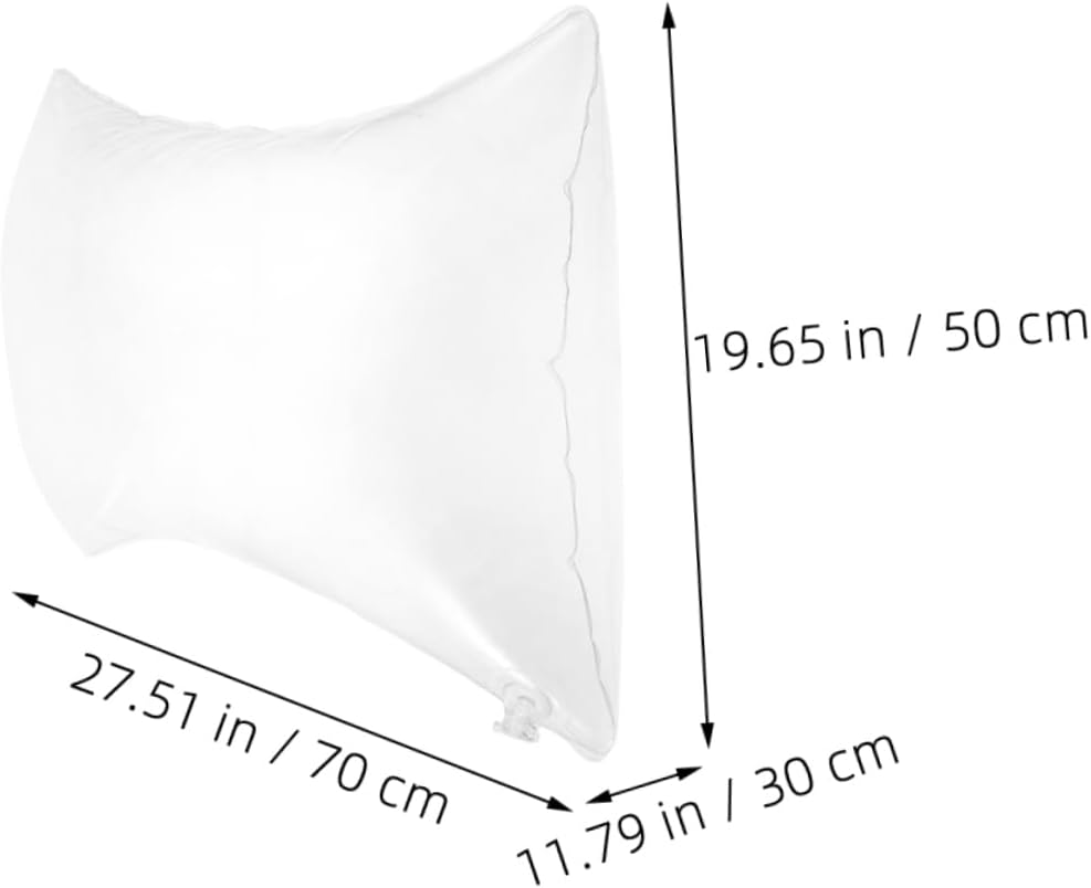 Inflatable Pillow Insert Portable Water Resistant Cushion for Camping Travel Compact Folding Design for Outdoor Office Use