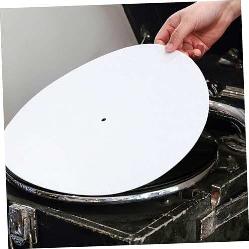 SUPVOX Almofada De Feltro Toca-discos Registros Slipmat Técnico Tapete De Feltro Esteira De Registro