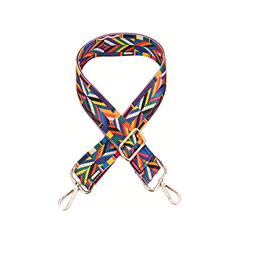 Preisvergleich Produktbild Umily Taschengurt Bunter Schultergurt Tragegurt 80 cm -140 cm längenverstellbarer breiter Tragegurt / Schultergurt für Handtaschen - viele Designvarianten