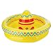 Beistle Inflatable Sombrero Cooler Party Accessory 18-Inch by 12-Inch (1 count), Multicolor, One Size