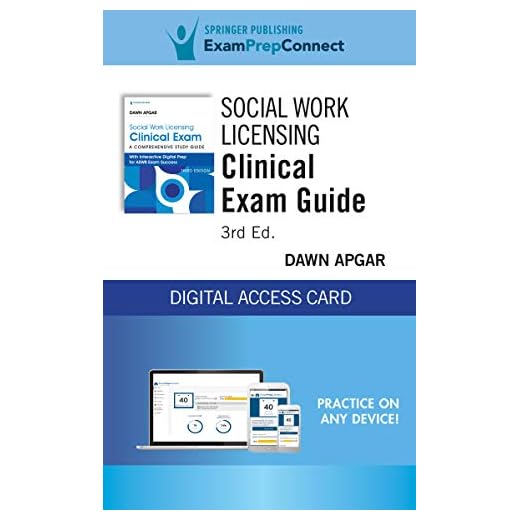 Social Work Licensing Clinical Exam Guide (Digital Access Card: 6-Month Subscription): Web/iOS/Android/Amazon Fire