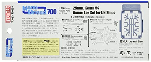Détails DCA 1/700 boîtes de munitions pour corriger le manque de réalisme - 2