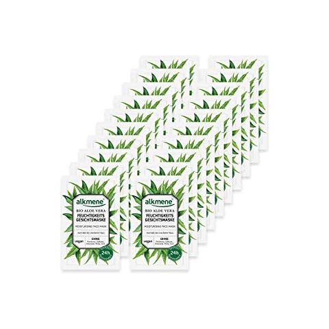 Alkmene Mascarilla facial con aloe vera orgánico para pieles muy secas Cover