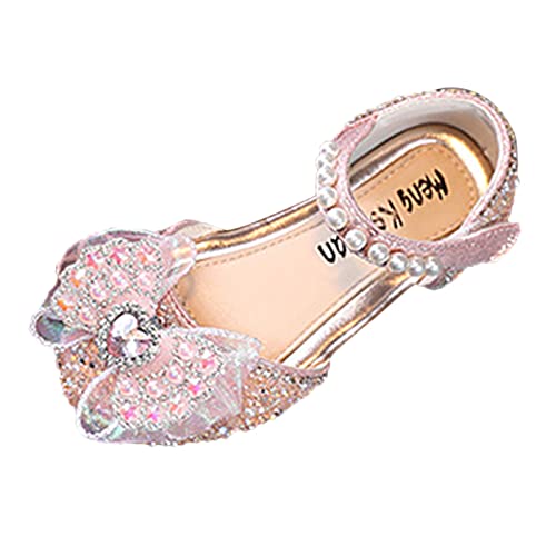 Baby Girls Bowknot Princess Shoes Girls Baby Wedding Party Princess Ballet Shoes Dance Performance Shoes Girl Shoes