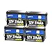 WattCycle 12V 300Ah (314Ah) Mini LiFePO4 Battery, 4.01kWh, Built-in 200A BMS, 15,000+ Cycles, Aluminum Fins & Braided Wires, Ideal for RV, Marine, Trolling Motor, Solar System, Home Backup (4 Packs)