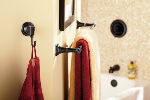 Moen Dn9124Brb Ellsworth Towel Bar, 24 Inch, Mediterranean Bronze #TOP1