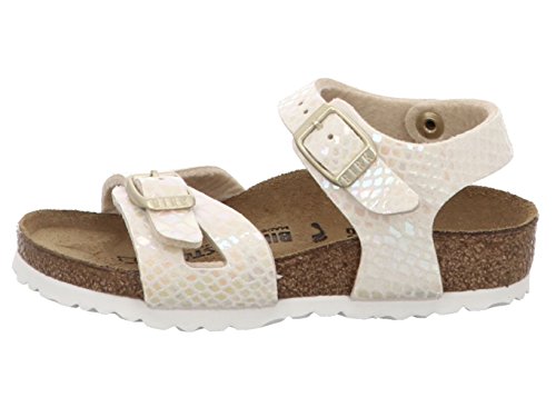 Birkenstock Kids 831833_Shiny Snake Cream