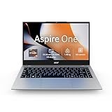 Acer Aspire One, AMD Ryzen 3-7320U, 8GB LPDDR5 RAM/ 256GB SSD, 14.0"/35.56cm TN HD Display, Win 11 Home, Pure Silver, 1.48KG, A114-43, Thin and Light Laptop
