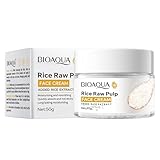 Crema De Arroz Para Blanquear La Piel, Exfoliante De Arroz Para La Cara, Crema De Arroz Para La Piel De Cara Y Cerrar Los Poros Quitar Manchas, Collagen Anti-wrinkle White Rice Face Serum (Face cream)