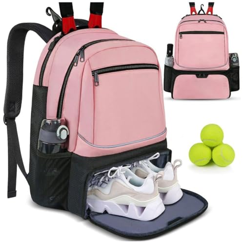 Mochila para raqueta de bádminton y squash con asas regulables que cuida tu espalda 4