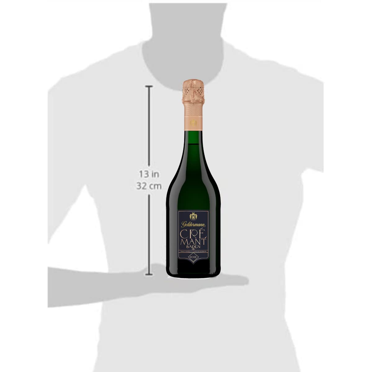 Geldermann Crémant Baden Rosé (1 x 0,75l) (Packung mit 3)