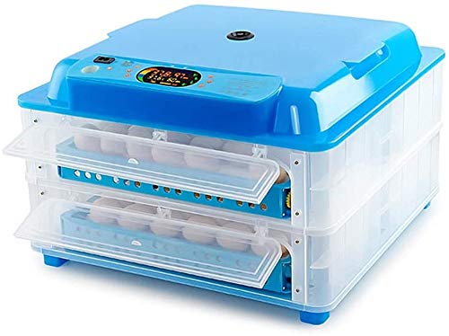 SYue 128 Eggs Incubators Automatic Turning, Poultry Hatcher Digital Temperature Control For Ducks Birds Chickens Family Use