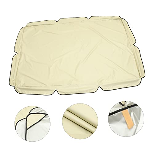 Columpio dosel reemplazo poliéster beige para solucionar techos rotos 6
