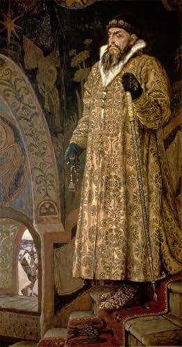 Toile Le tsar Ivan IV Vasnetsov affiche décoration bureau 60x90cm impression poster d'art