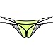TAIKMD Mens Sheer Lace Patchwork Satin Thongs Panties Lace Lingerie T-back G-Strings Thongs Briefs Underwear (as1, alpha, one_size, regular, regular, Green)