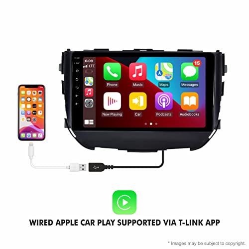Image of 9 Inches Advanced Android 10 System for Maruti Suzuki Brezza with 2GB /16GB RAM & ROM with Apple Carplay and Android Auto