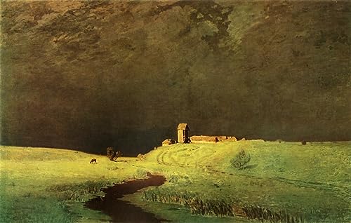 Toile Murale d'Art Kuindzhi Peinture de Prestige Après une Tempête Salon 60x90