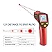 AstroAI Infrared Thermometer 550 (NOT for Human), No Touch Digital Laser Temperature Gun with LCD Display -58℉~1022℉ (-50℃～550℃) for Cooking/BBQ/Freezer/Meat - Red