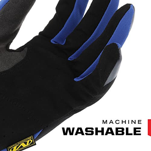Mechanix Wear: Fastfit Work Glove With Elastic Cuff For Secure Fit, Performance Gloves For Multi-Purpose Use, Touchscreen Capable Safety Gloves For Men (Blue, Medium) #TOP5