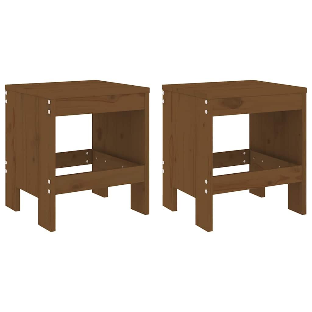 Set da bistrò, 3 pezzi, set da giardino in legno di pino, marrone