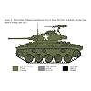 Italeri 6587 M-24 Chaffe Korean War, 1:35 Scale Plastic Model Kit, Plastic Model Assembly, Model Making, Military Vehicles, Green