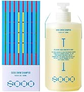 SOOO Swim Shampoo 16.9 Oz|Removes Chlorine, Salt & Buildup for Swimmers|Prevents Green Tint in Bl...