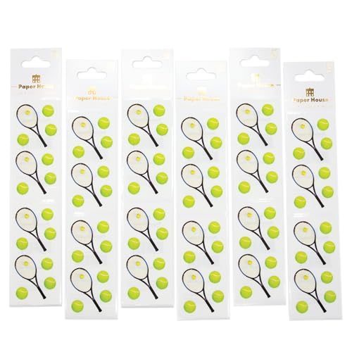 Paper House Productions Pack of 3 Sticker Half-Sheets for Crafts,