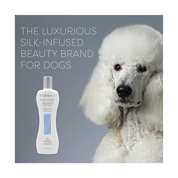 BioSilk for Dogs pflegendes Feuchtigkeitsshampoo 355ml – Bild 6