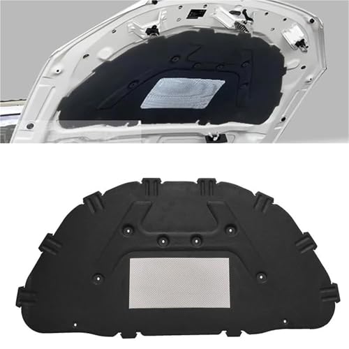 Tapis isolant phonique thermique BMW X1 E84 2010-2015 mousse coton capot - 2