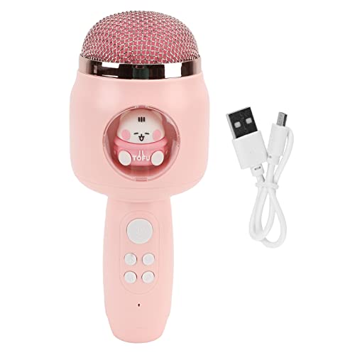 Microphone sans fil rose Bluetooth pour chant et fête enfant Pilipane MICLE