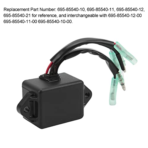Aramox Unidade de ignição CDI Marine CDI para motor externo de motor externo de 2 tempos 1984-1997 6
