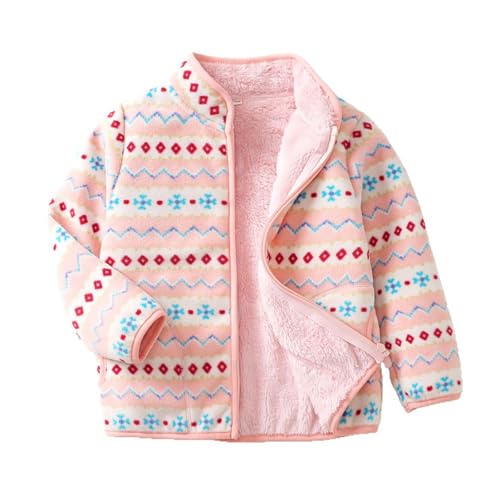 Veste polaire dinosaure garçons filles, vêtement chaud imprimé mignon col montant