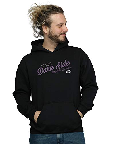 Absolute Cult Star Wars The Rise Of Skywalker Dark Side Men's Hoodie Black Medium
