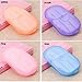 KUYYFDS Disposable Ppaper Soap Portable Mini Soap Case 20 Sheets Travel Washing Hand Bath Toiletry Paper Soap Sheets for Outdoor Camping Hiking Random Color Indoor Outdoor Sport Accessory