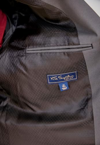 KingSize Men's Big & Tall Easy Movement Three-Button Jacket4