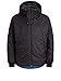 Price comparison product image JACK & JONES Men's Jconile Jacket Parka, Black (Black Black), Large